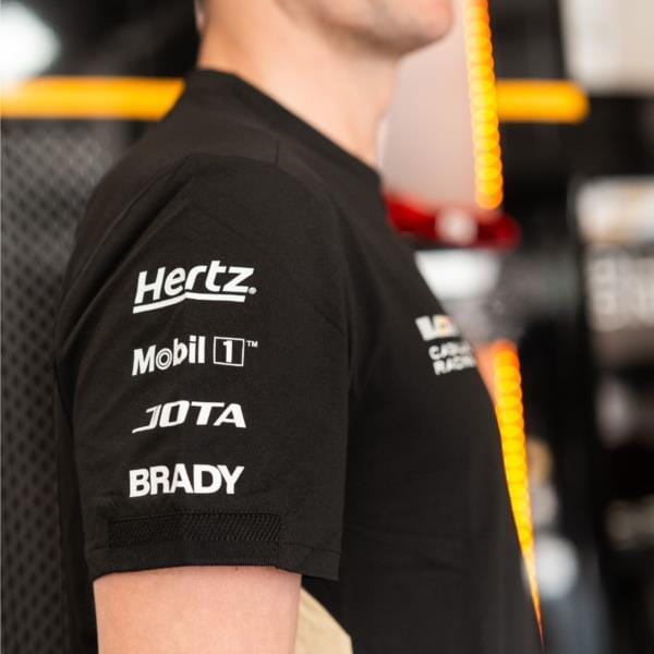 Cadillac Hertz Team Jota Men's WEC T-Shirt - Black Hertz