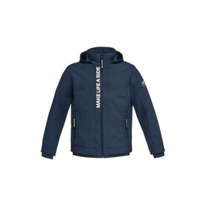 BMW MOTORRAD SOFTSHELL JACKET MAKE LIFE A RIDE BLUE BMW Motorrad