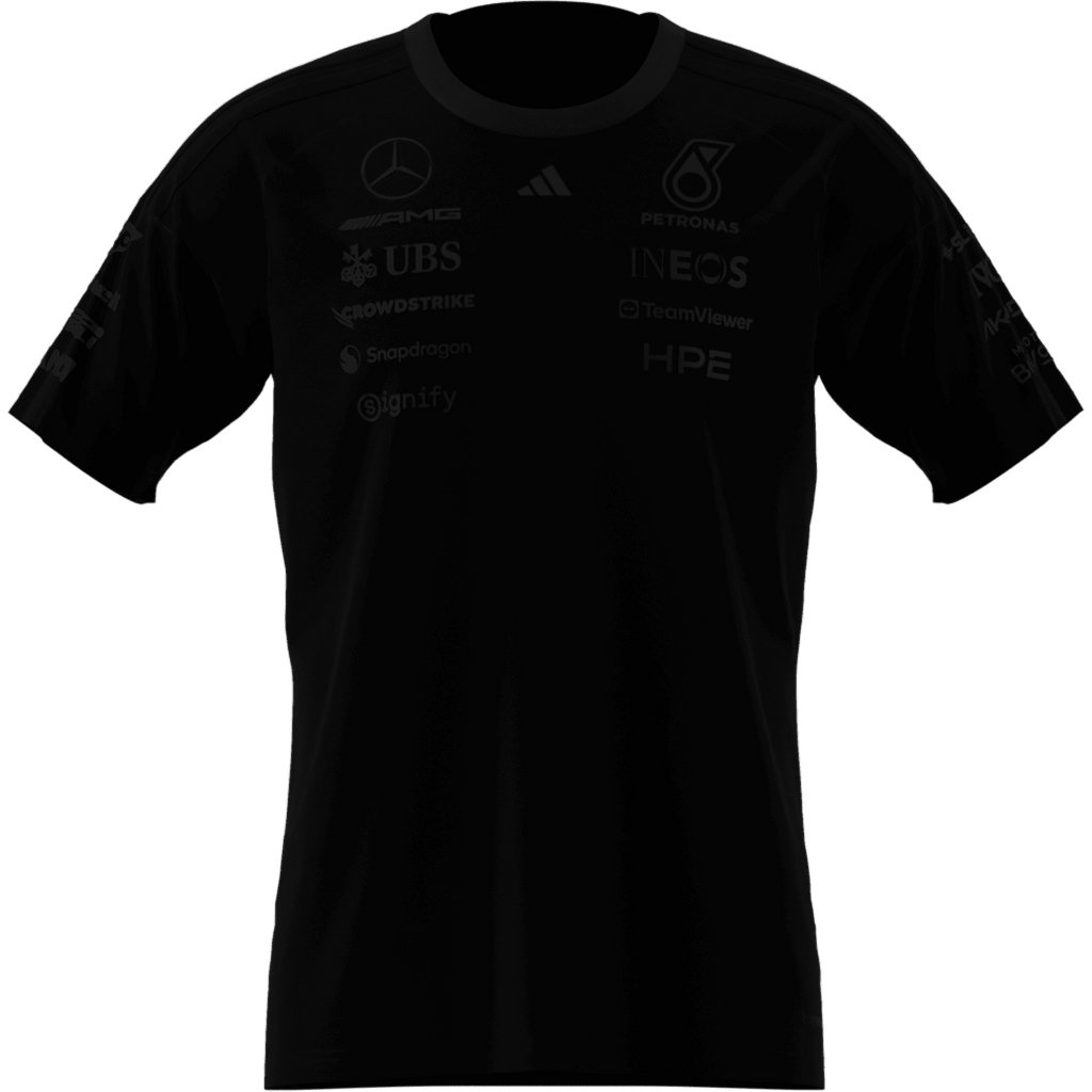 Mercedes - AMG Petronas Formula One 2026 Men's Team Night Jersey - Stealth Black Mercedes AMG Petronas