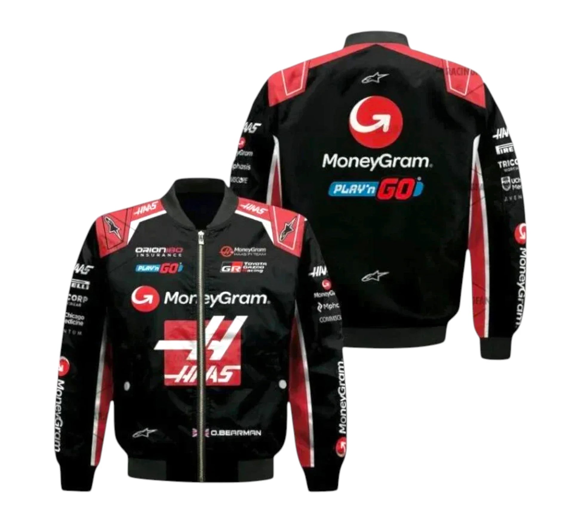 2025 Oliver Bearman Formula One Vintage Jacket Endless Racegear