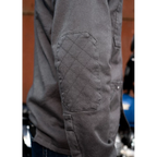 Holy Freedom - King Motorcycle Jacket - Military Grey