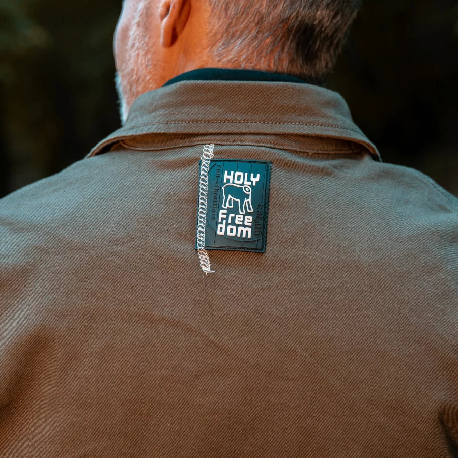Holy Freedom - King Motorcycle Jacket - Military Green