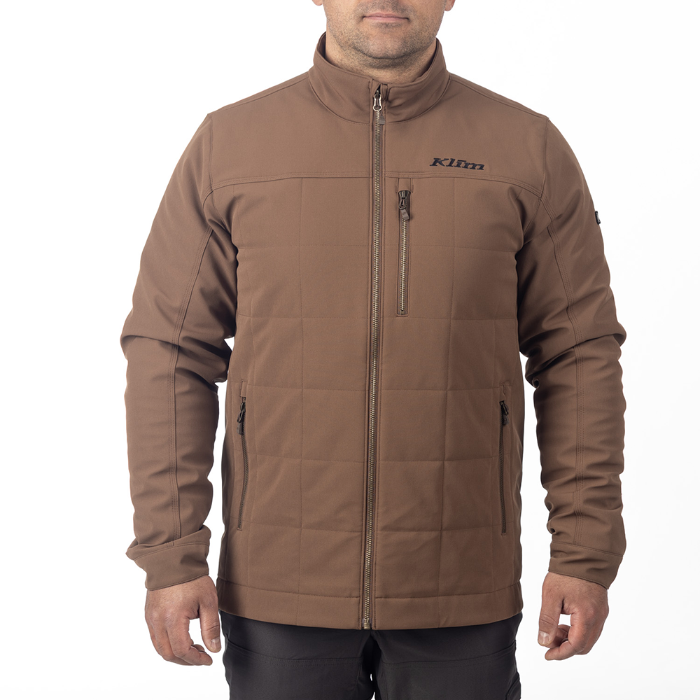 Klim Saddleback Softshell Jacket Cocoa Brown1
