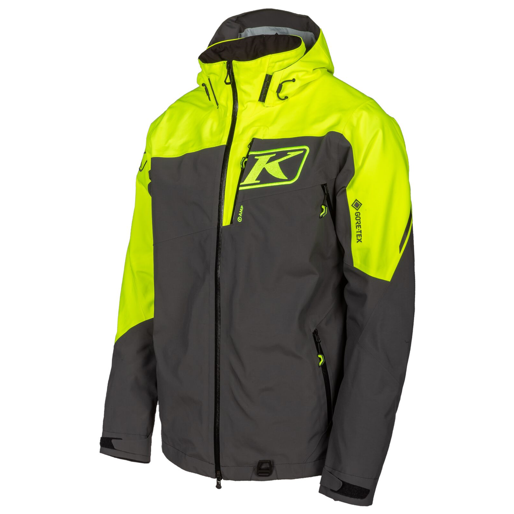 [Color:::Asphalt / Hi Vis] Klim Storm Jacket