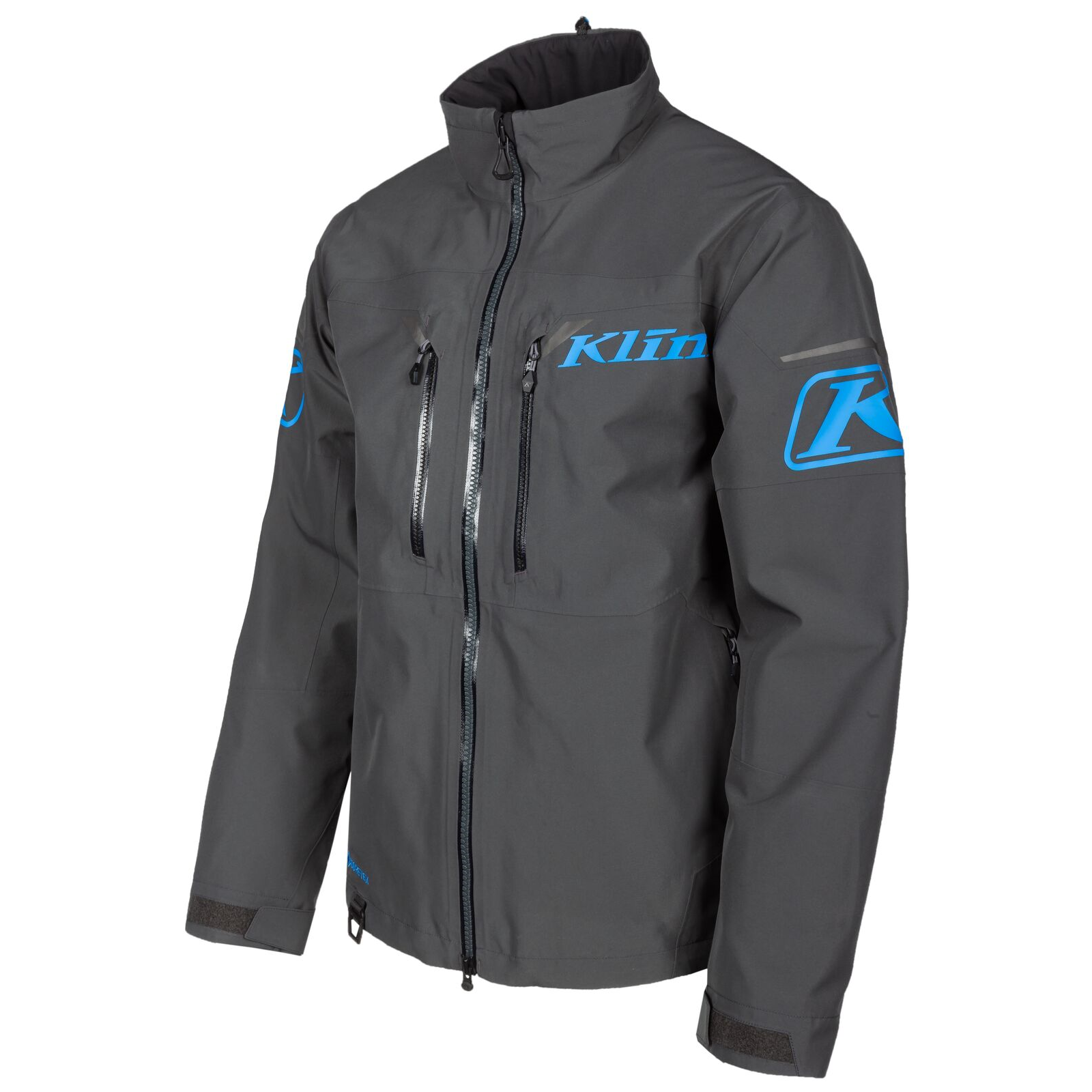 [Color:::Asphalt / Electric Blue Lemonade] Klim Tomahawk Jacket