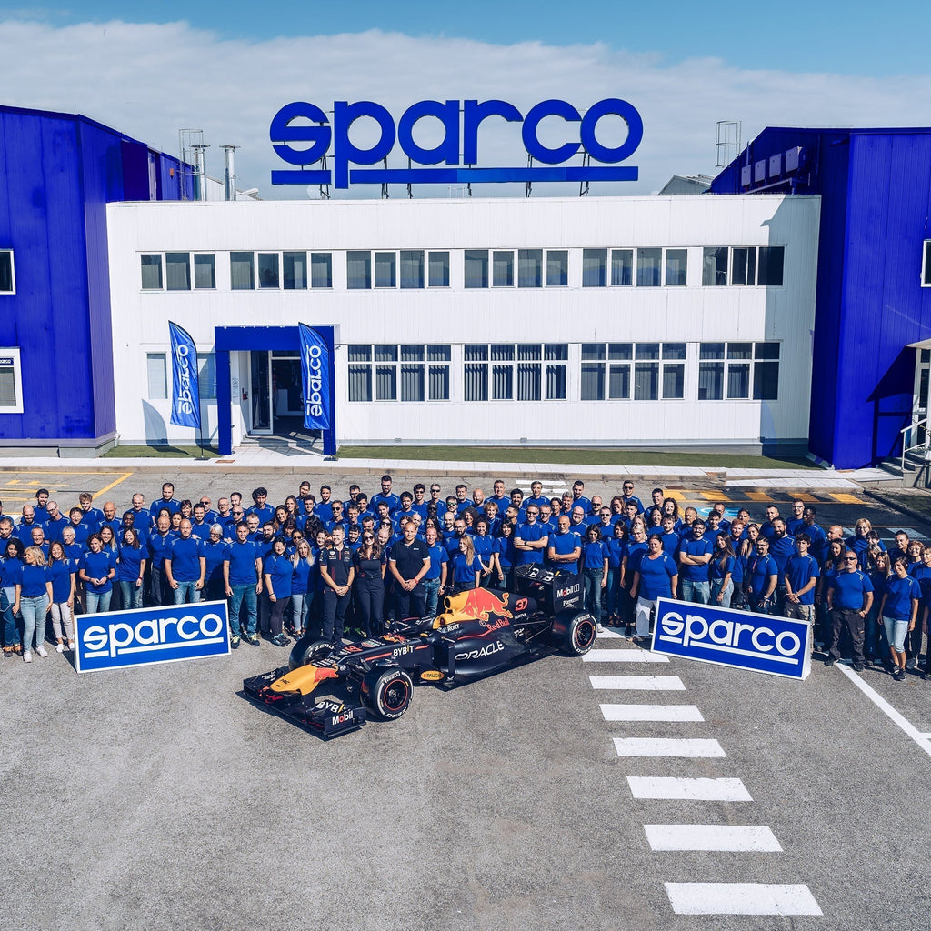 Sparco chest badge detail Endless Racegear