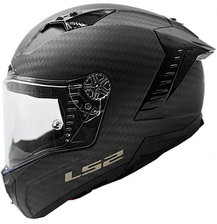 LS2 Thunder Carbon FIM Helmet - InGearMotoLS2Matte Black Carbon