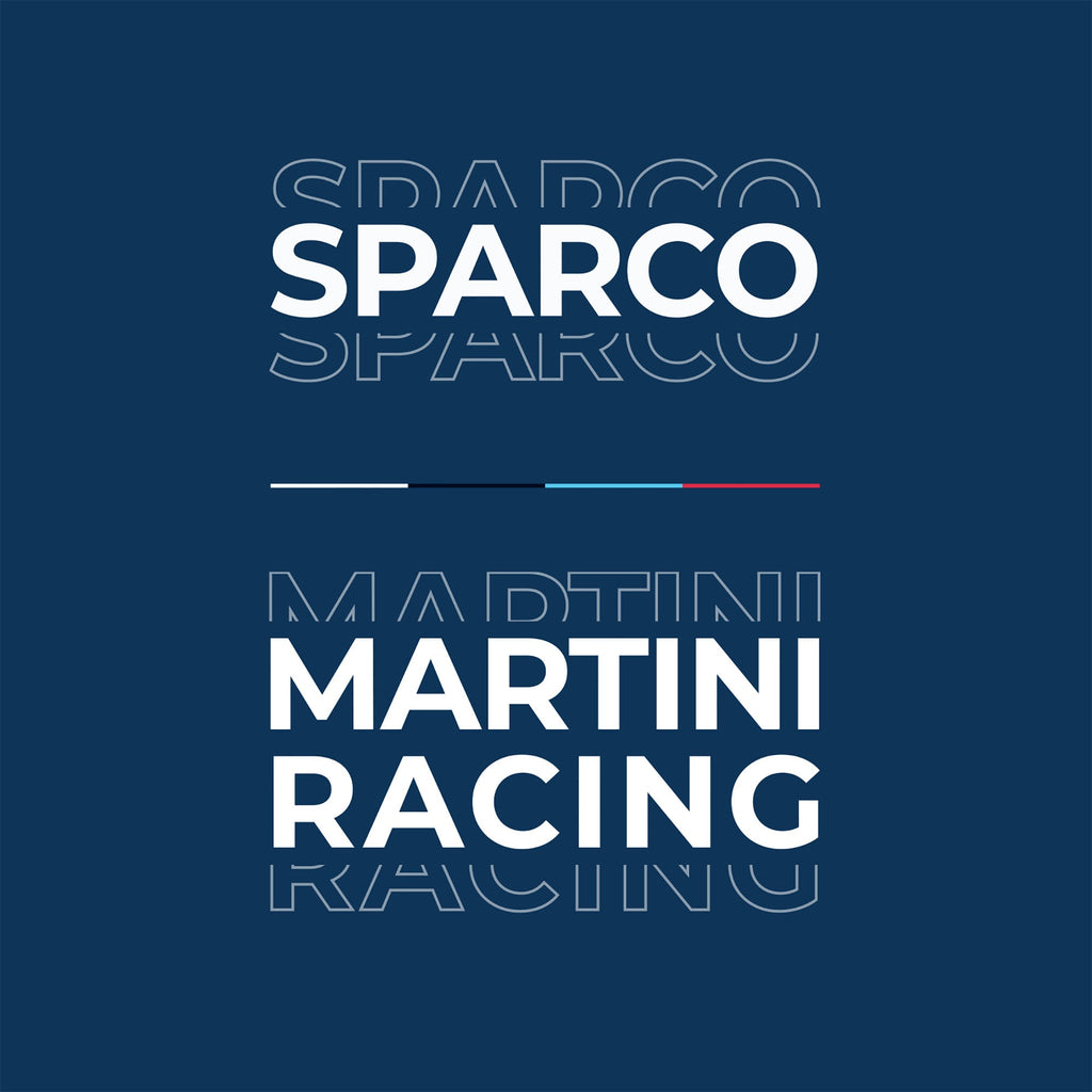 001144MR Sparco Martini Racing Classic Retro Rally Suit Fireproof FIA 8856-2018 Sparco
