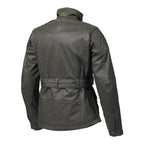 Ladies Khaki Beck Wax Textile Jacket Triumph