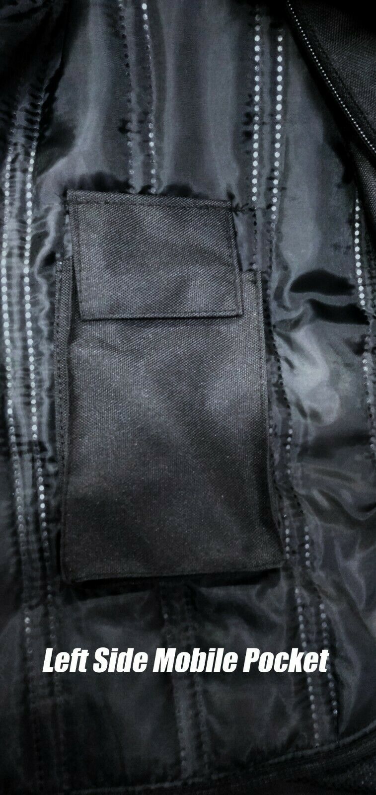 BGA Velocity Water Resistant Cordura Motorcycle Jacket Black CE Armoured