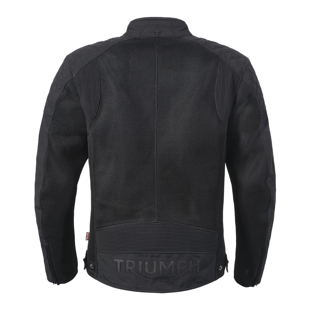 Braddan Retro Mesh Textile Jacket Triumph
