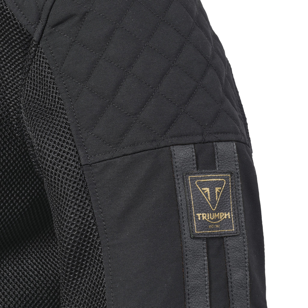 Braddan Retro Mesh Textile Jacket Triumph