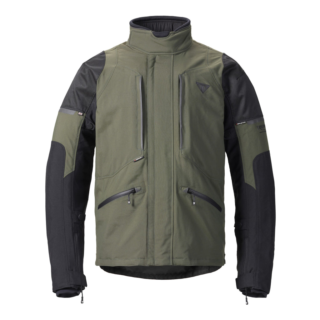 Cranbourne Khaki Textile Jacket Triumph