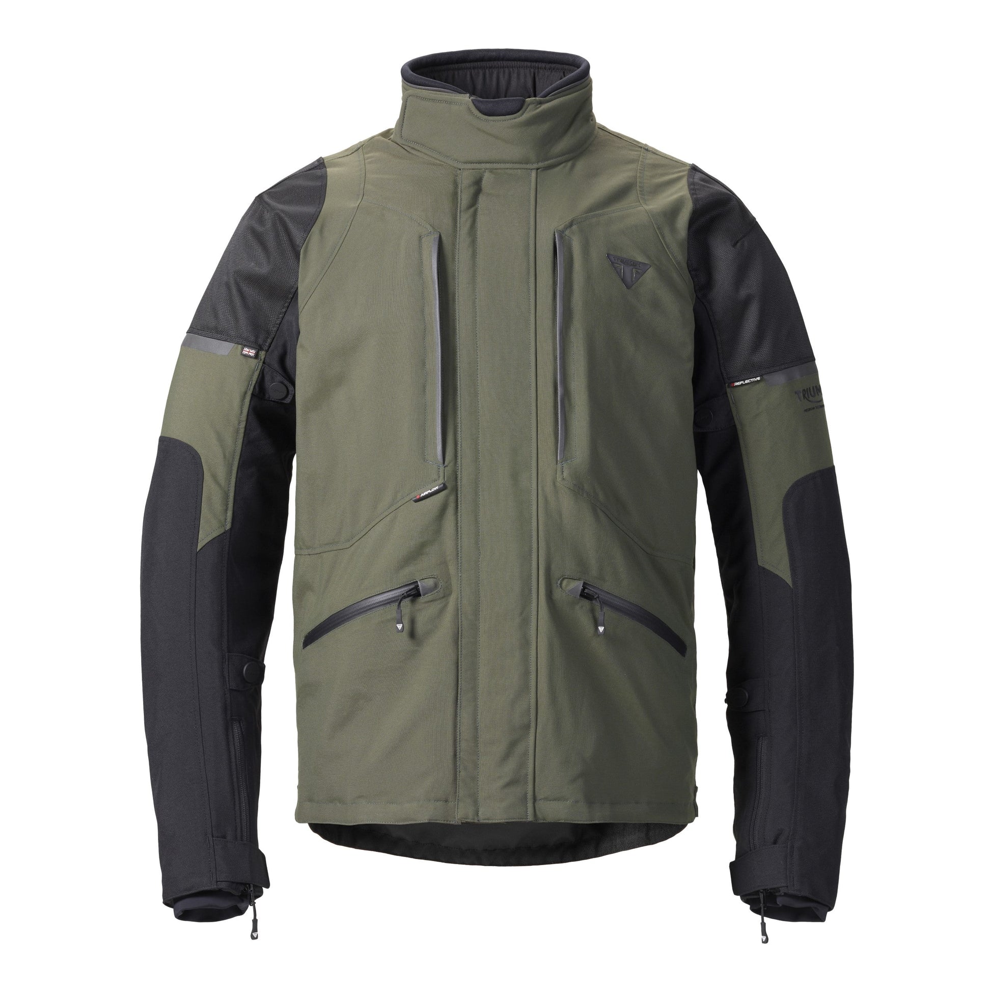 Cranbourne Khaki Textile Jacket Triumph