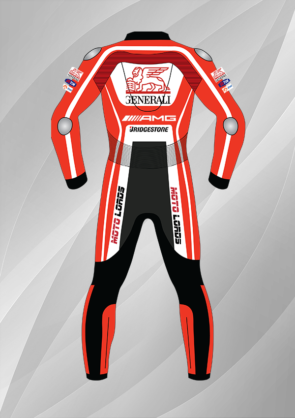Nicky Hayden Ducati 2012 Leather Suit | Race Car Driver Gear Endless Racegear
