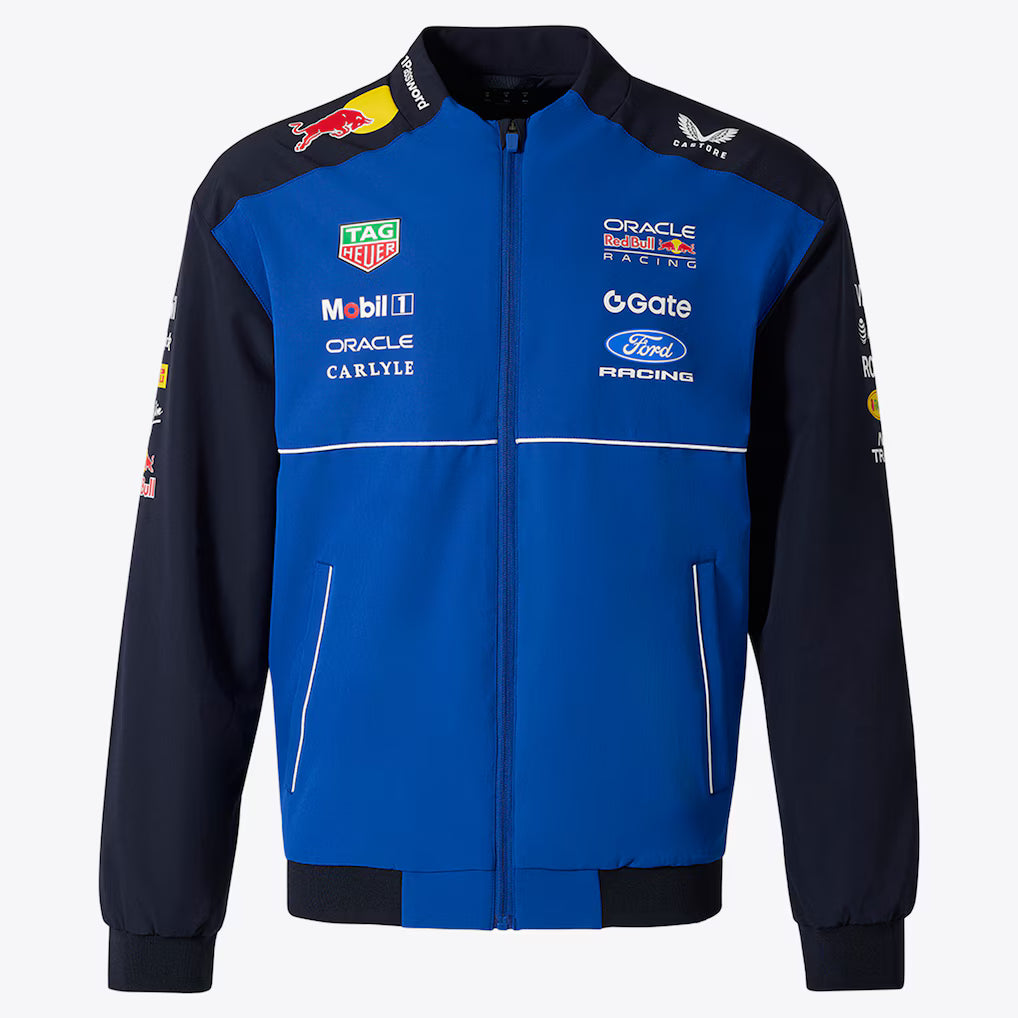 2026 Oracle Red Bull Racing Replica Bomber Jacket, Premium Team Edition Endless Racegear