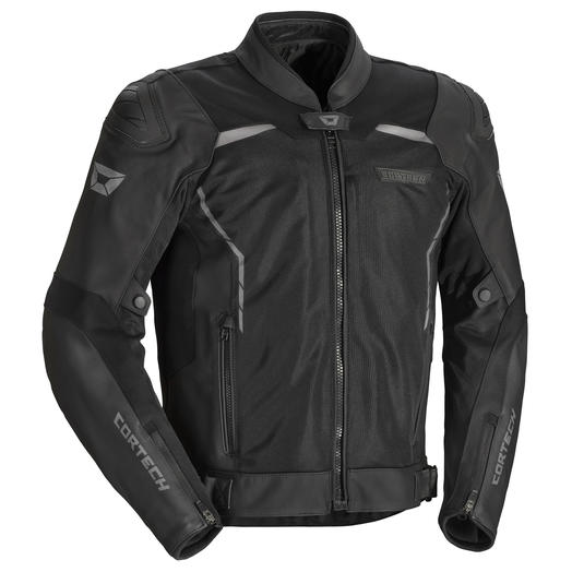 CORTECH VADER LEATHER JACKET BLACK Cortech