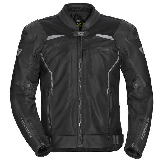 CORTECH VADER LEATHER JACKET BLACK Cortech