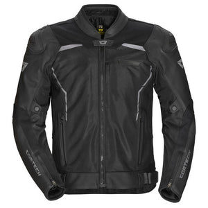 CORTECH VADER LEATHER JACKET BLACK Cortech