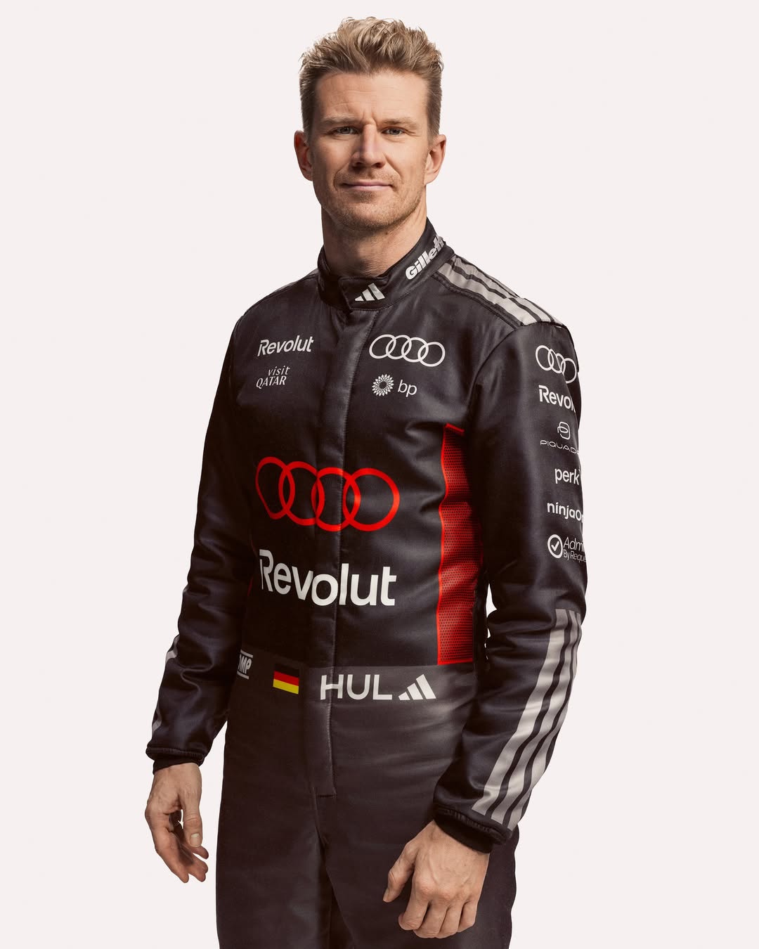 2026 Nico and Gabi Replica Racing Suit in Audi Colours