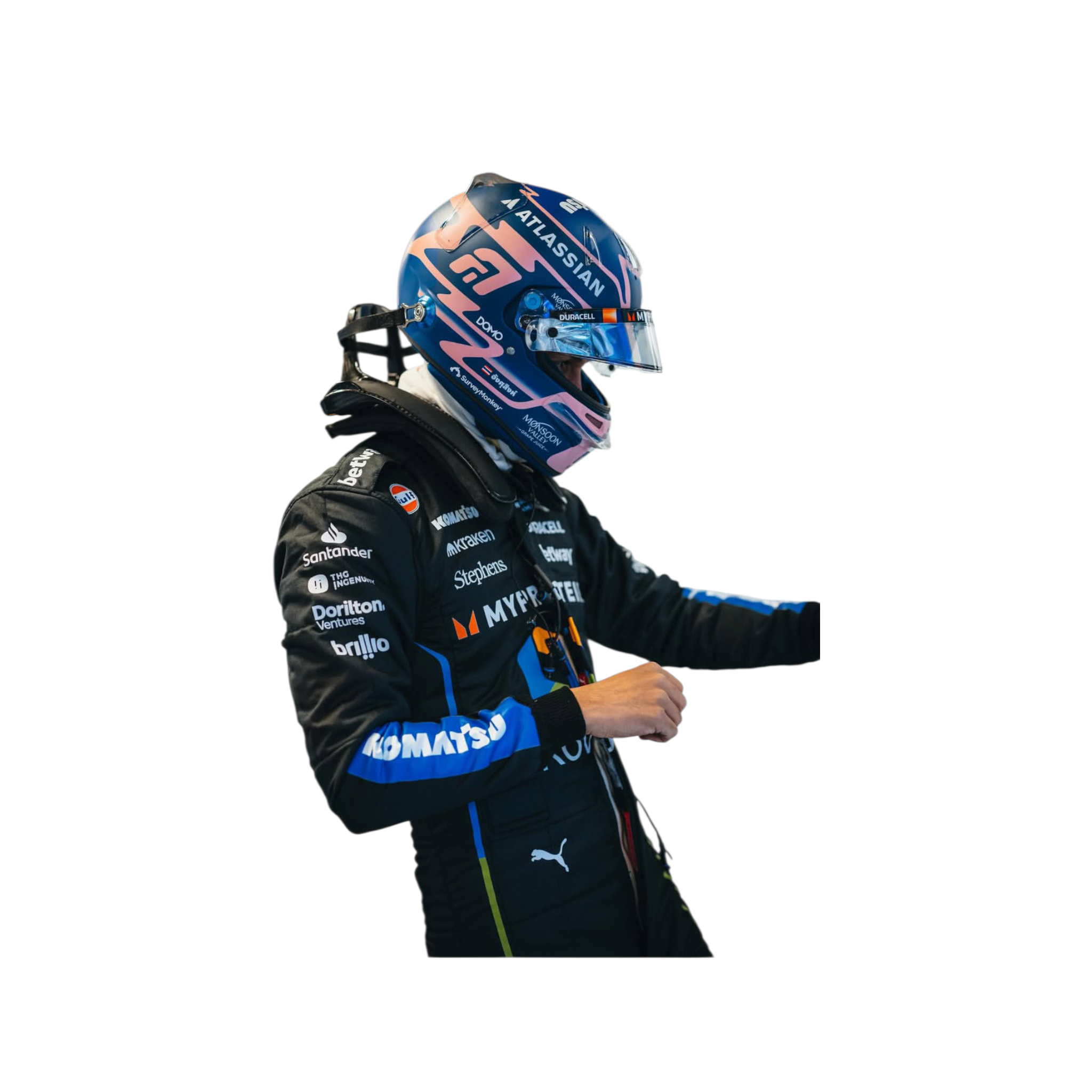 New 2026 Williams Carlos Sainz Replica F1 Race Suit Endless Racegear