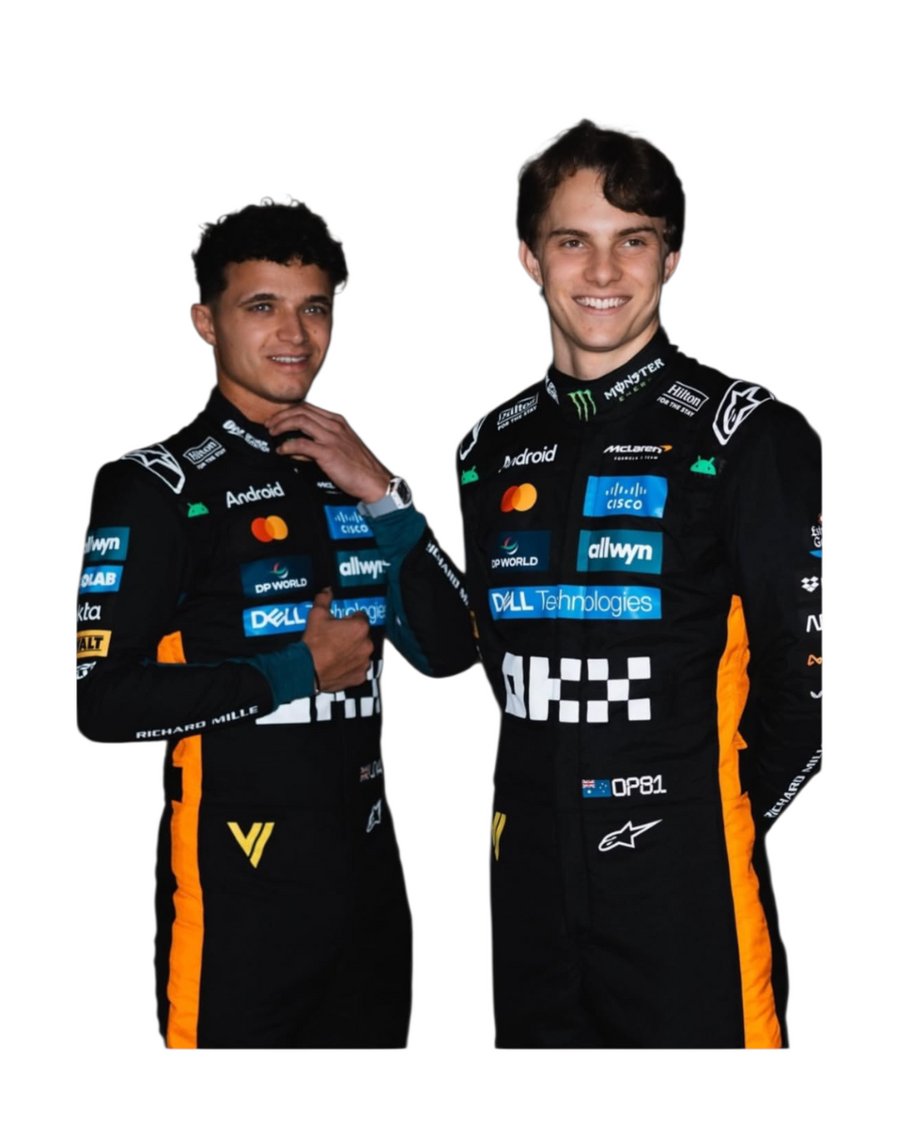 2025 McLaren Abu Dhabi F1 Racing Team Suit | Abu Dhabi GP Endless Racegear
