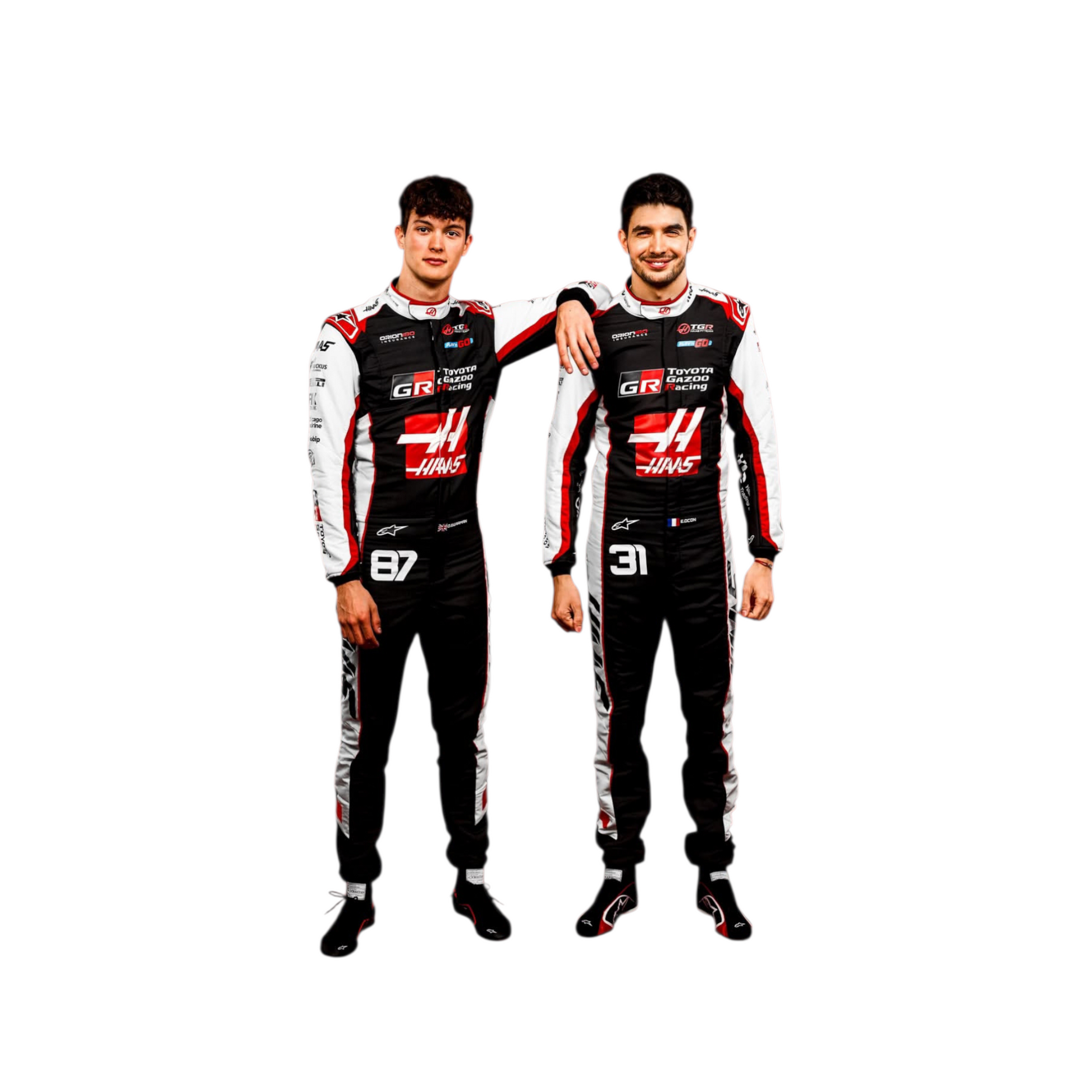 New 2026 Oliver Bearman MoneyGram Haas F1 Team Replica Racing Suit Endless Racegear