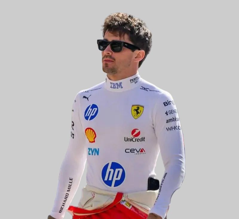 Charles Leclerc F1 Racing Replica Shirt Compression 2026 | Ferrari Replica Compression Endless Racegear