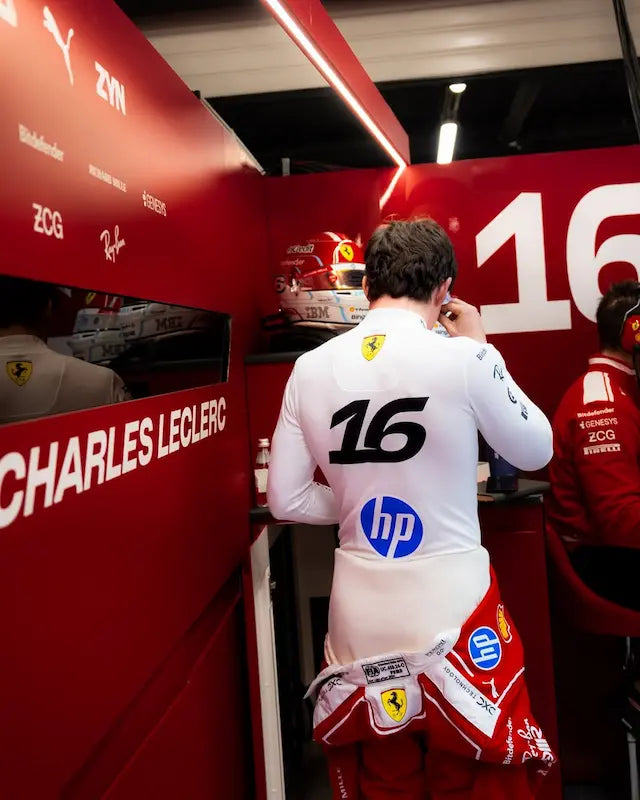 Charles Leclerc F1 Racing Replica Shirt Compression 2026 | Ferrari Replica Compression Endless Racegear