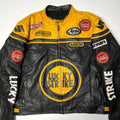 Lucky Strike Leather Jacket Men Endless Racegear