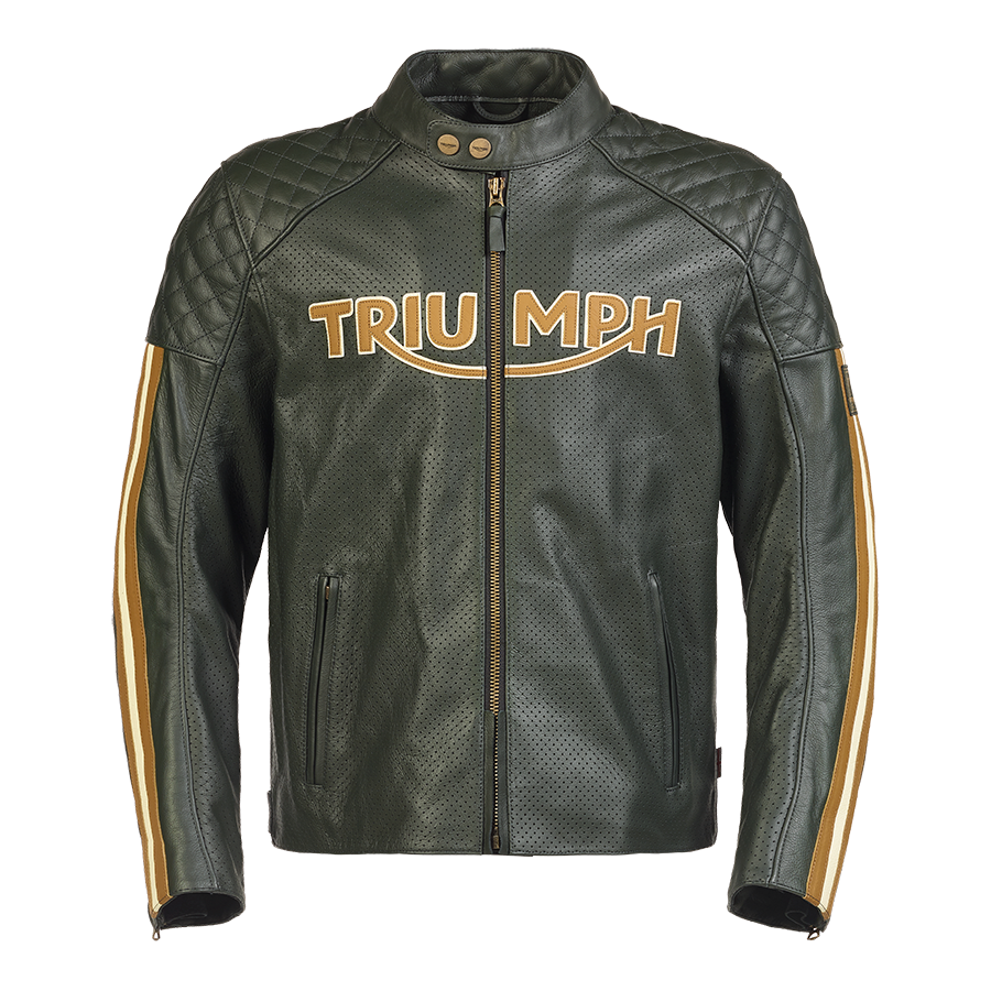 Braddan Green Air Race Leather Jacket  - Endless Racegear