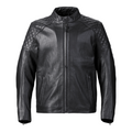 Braddan Air Perforated Black Leather Jacket Triumph