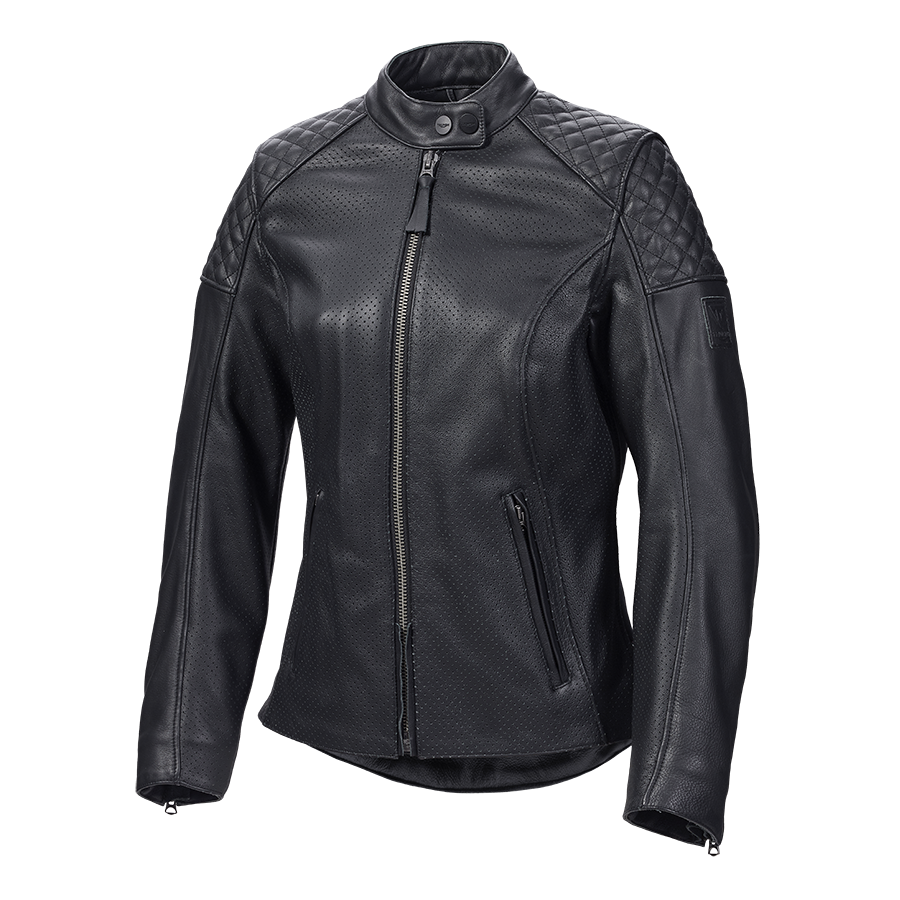 Ladies Braddan Air Leather Jacket Triumph