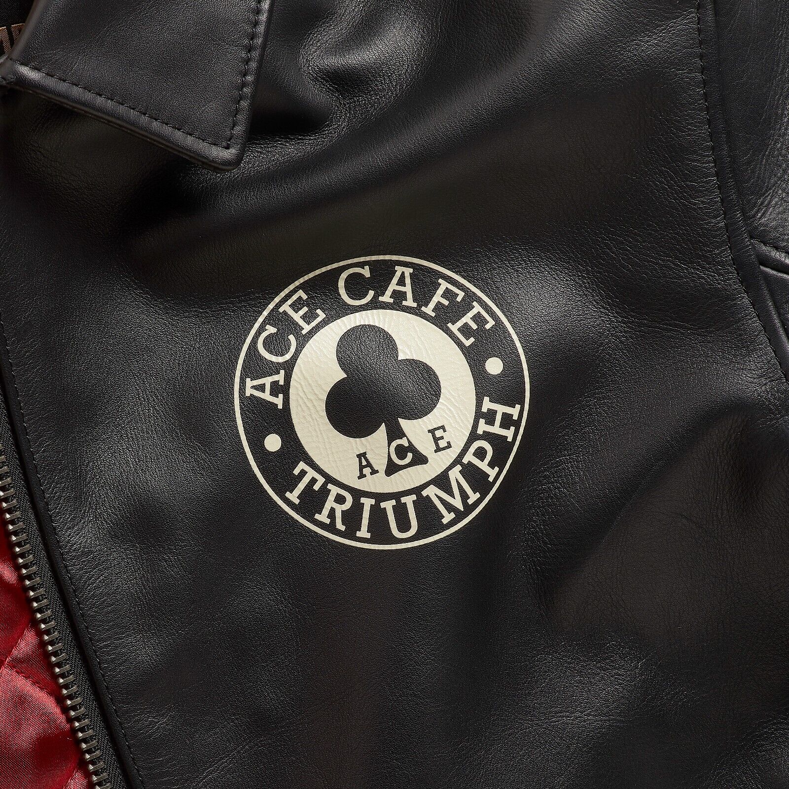 Ace Cafe Leather Jacket Triumph