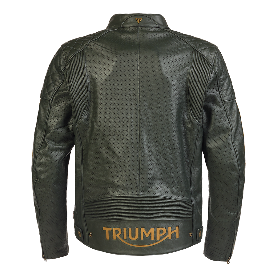 Braddan Green Air Race Leather Jacket  - Endless Racegear
