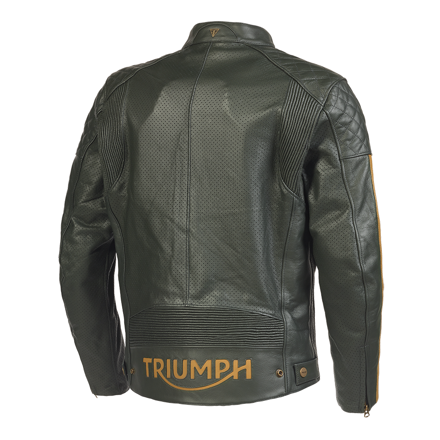 Braddan Green Air Race Leather Jacket  - Endless Racegear
