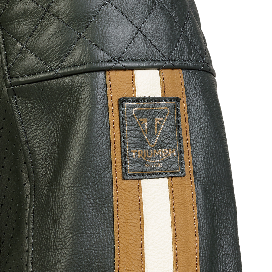 Braddan Green Air Race Leather Jacket  - Endless Racegear