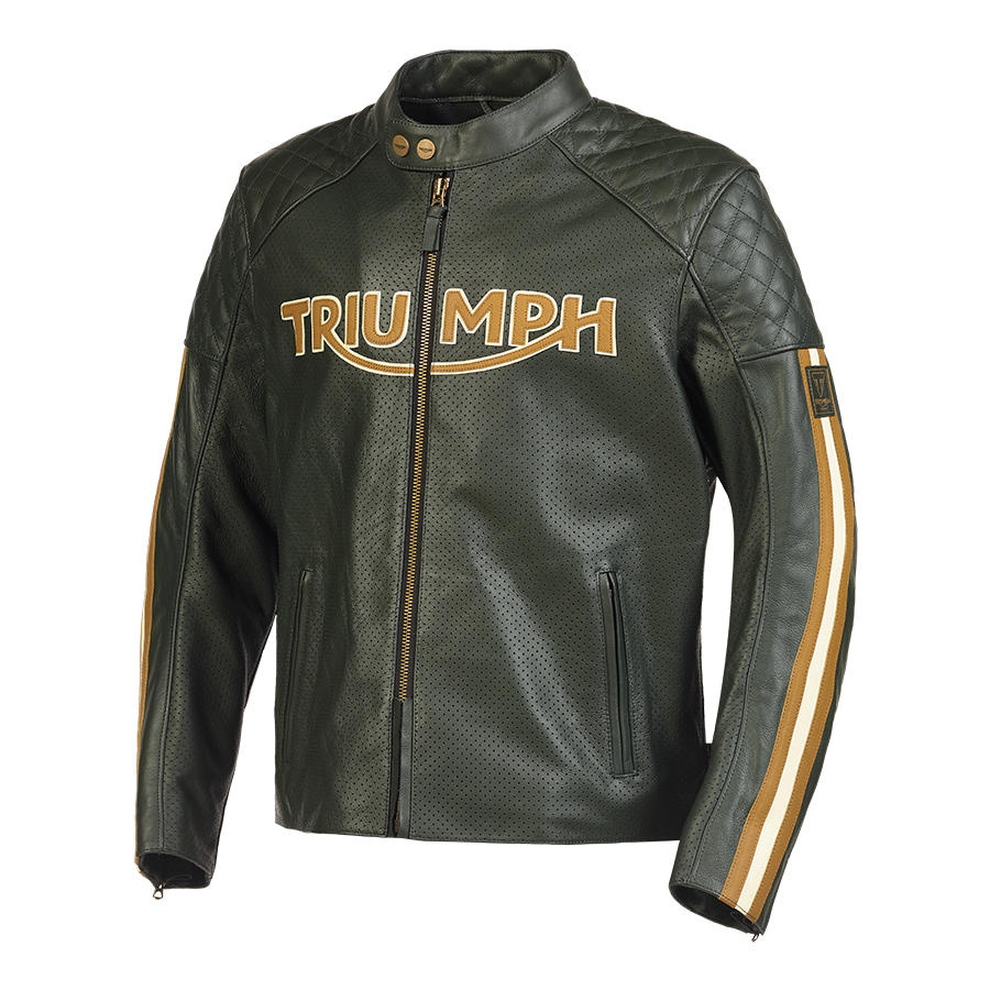 Braddan Green Air Race Leather Jacket  - Endless Racegear