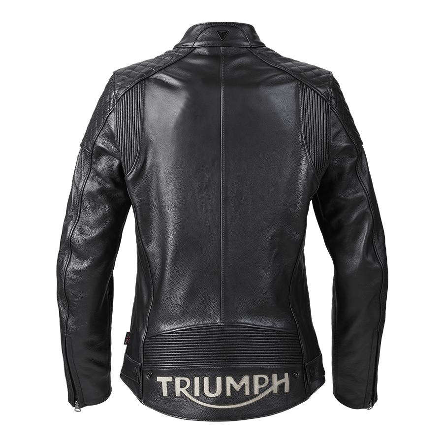 Ladies Braddan Sport Leather Jacket Triumph