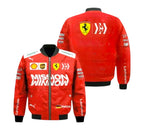 Sebastian Vettel Racing 2019 Mission Ferrari F1 Vintage Jacket Crossover Racewears
