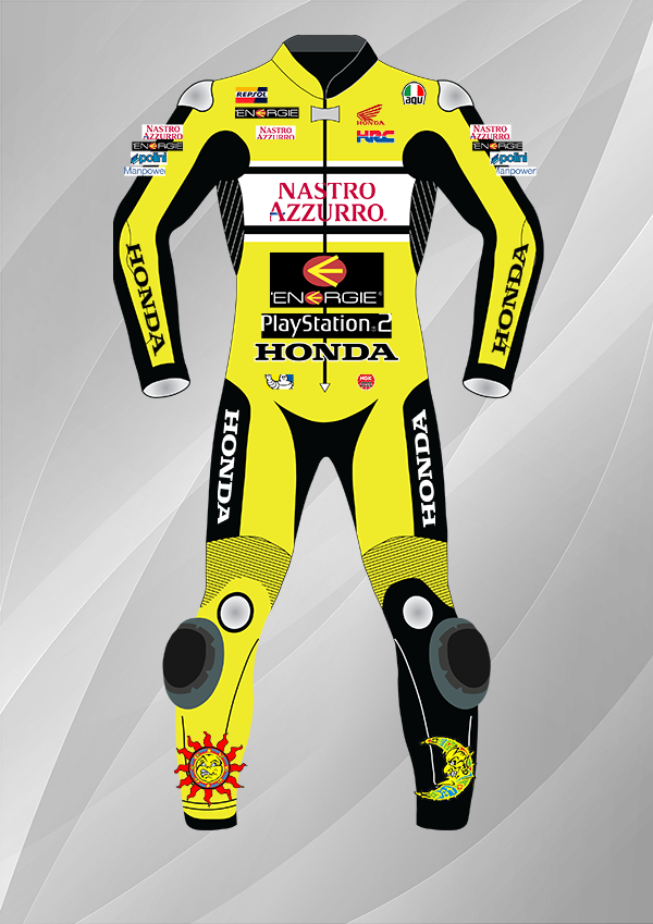 SFI 3.2A/5 Racing Suit - Valentino Rossi Nastro Azzurro Endless Racegear