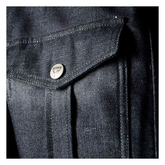 SUV Denim Overshirt - Blue Denim