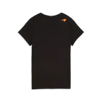 McLaren F1 Women's Core Essentials T-Shirt - Puma Black/White Glow Heather McLaren