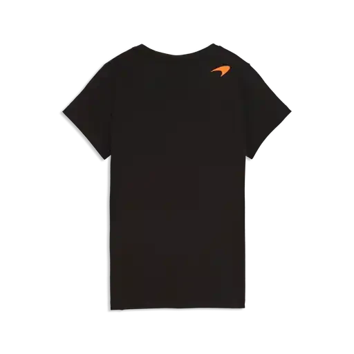 McLaren F1 Women's Core Essentials T-Shirt - Puma Black/White Glow Heather McLaren