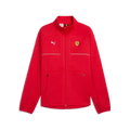 Softshell jacket, red, full-zip with stand collar and front pockets
