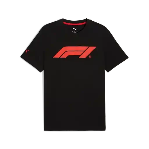 Formula 1 Tech Collection F1 Essential Logo T-Shirt - Black/White/Red/Seafoam T-shirts Formula 1 XS Black 
