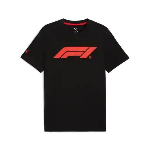 Formula 1 Tech Collection F1 Essential Logo T-Shirt - Black/White/Red/Seafoam T-shirts Formula 1 XS Black 