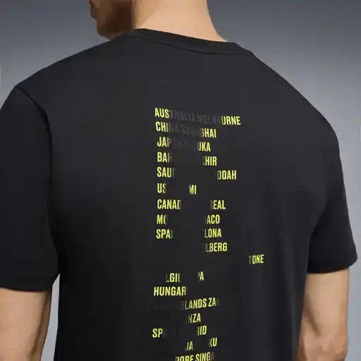 Aston Martin F1 Graphic T-Shirt - True Black Aston Martin F1
