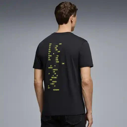 Aston Martin F1 Graphic T-Shirt - True Black Aston Martin F1