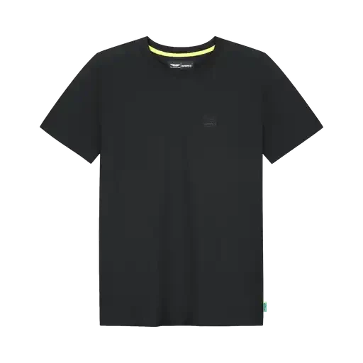 Aston Martin F1 Stealth Logo T-Shirt - True Black Aston Martin F1